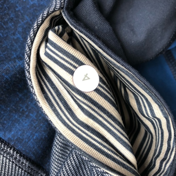 SOLD Lululemon Wunder Under Crop - Sashiko - Picture 6 of 9